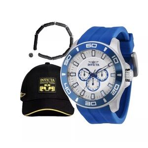 Invicta Pro Diver Men’s Watch Cap And Bracelet Lot Of 3 New!!